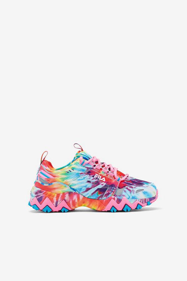 Tênis Fila Rapaz Multicoloridas - Fila S Oakmont Tr Tie Dye Portugal Lisboa,FYMV-50124